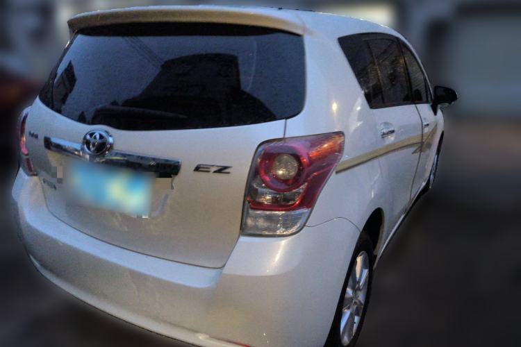 Used Toyota Verso 2014 Starlight 180E CVT Elite Edition Rear Right 45 Deg