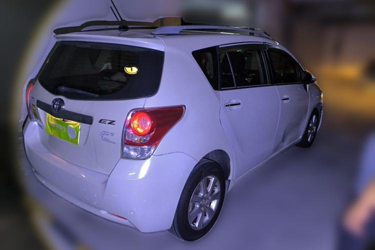 Used Toyota Verso 2014 Starlight 180E CVT Elite Edition Rear Right 45 Deg
