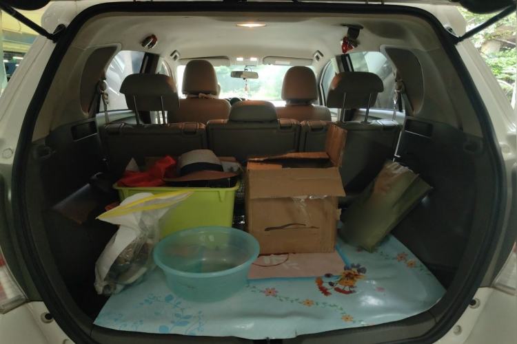 Used Toyota Verso 2014 Starlight 180E CVT Elite Edition Trunk