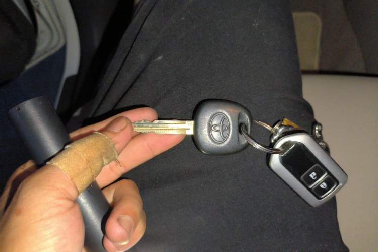 Used Toyota Verso 2014 Starlight 180E CVT Elite Edition Vehicle Key