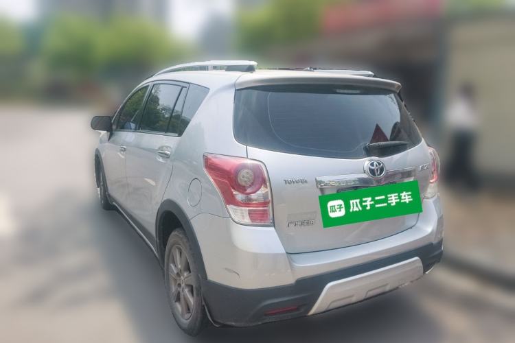 Used Toyota Verso 2015 180E CVT Crossover Edition Rear Left 45 Deg