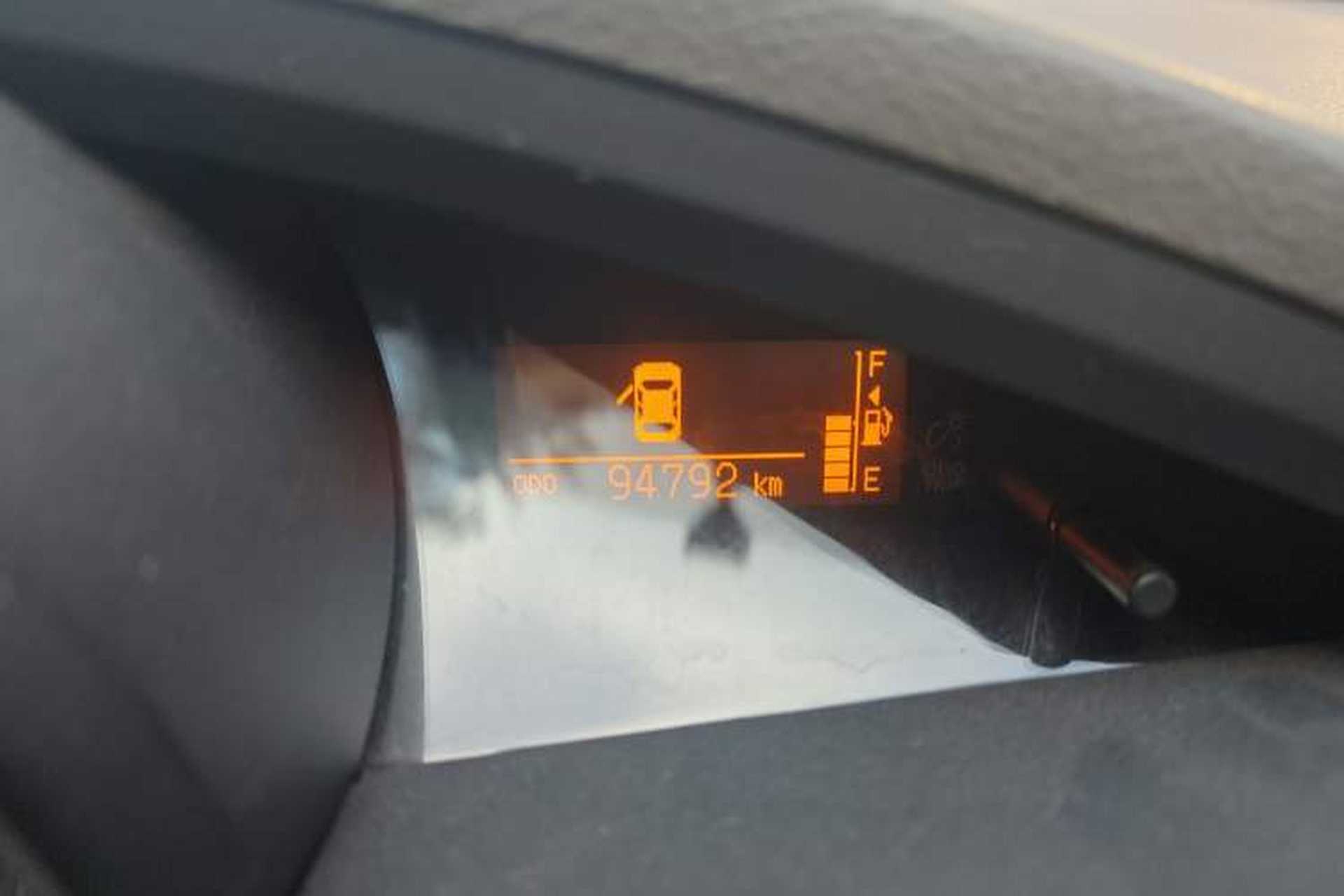 Used Toyota Verso 2015 180E CVT Crossover Edition Odometer Close Up