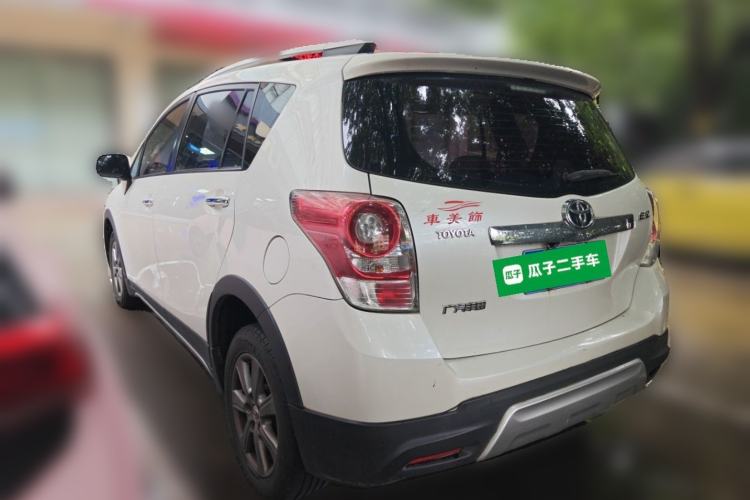 Used Toyota Verso 2015 180E CVT Crossover Edition Rear Left 45 Deg