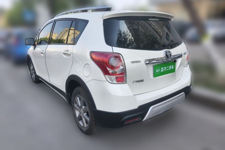 Used Toyota Verso 2015 180E CVT Crossover Edition Rear Left 45 Deg