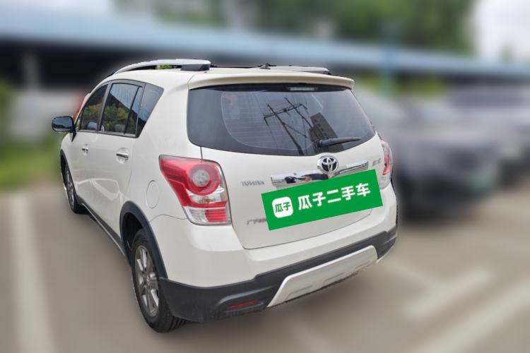 Used Toyota Verso 2015 180E CVT Crossover Edition Rear Left 45 Deg