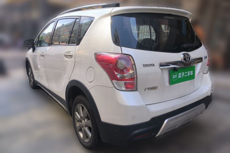 Used Toyota Verso 2015 180E CVT Crossover Edition Rear Left 45 Deg