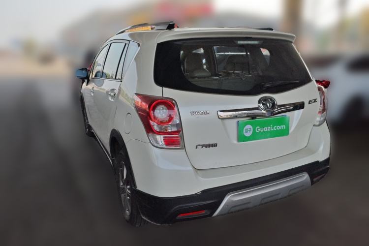 Used Toyota Verso 2015 180E CVT Crossover Edition Rear Left 45 Deg