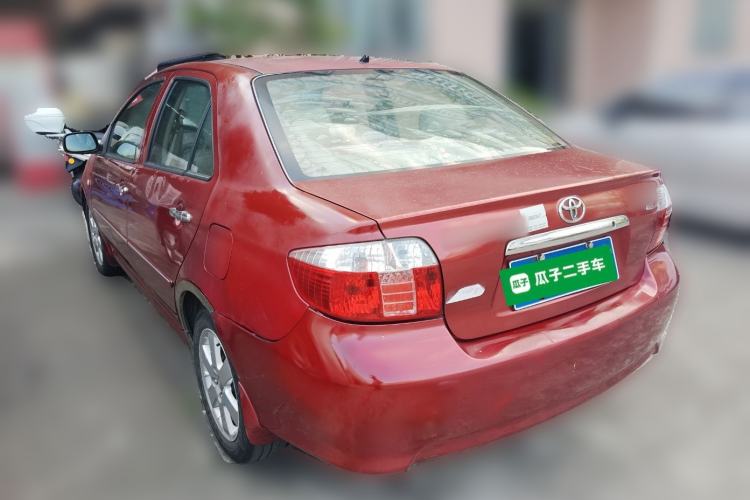 Used Toyota Vios 2006 1.3L GL Special Edition MT VVT-i Rear Left 45 Deg