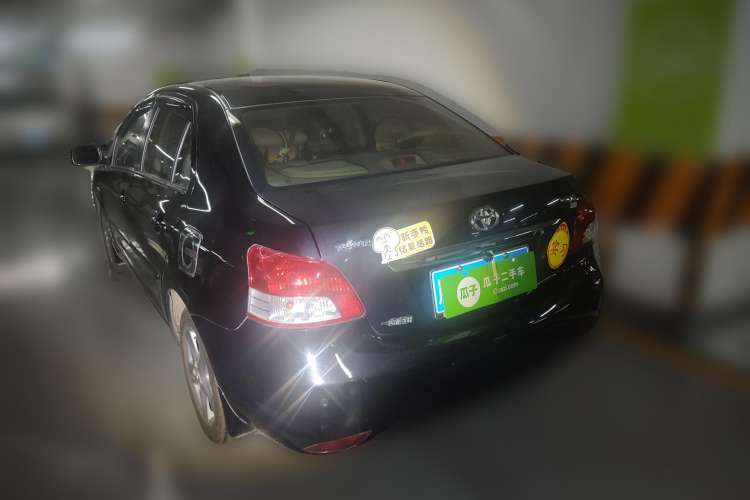 Used Toyota Vios 2008 1.6L GL-i Special Edition AT Rear Left 45 Deg