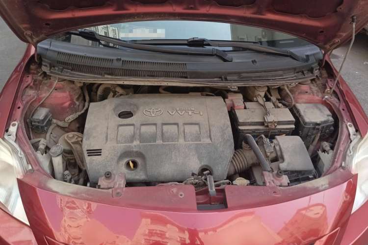 Used Toyota Vios 2008 1.6L GL-i Special Edition AT Engine Bay