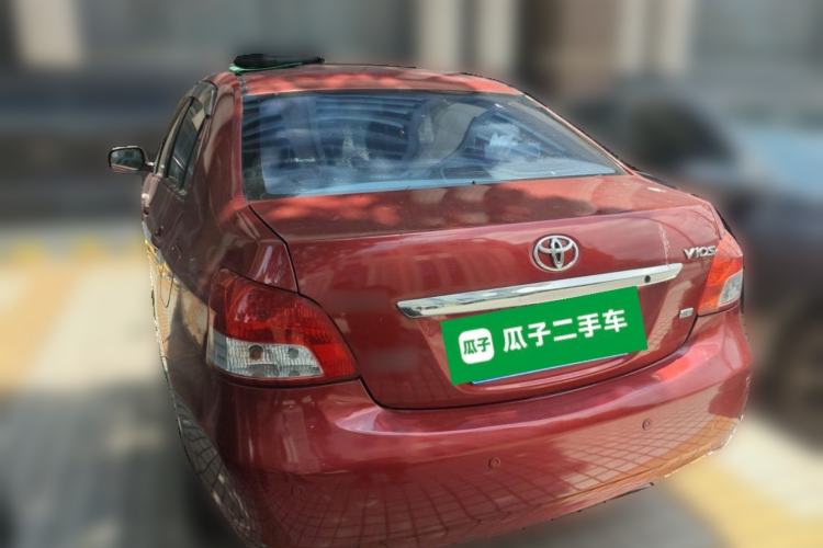 Used Toyota Vios 2008 1.6L GL-i Special Edition AT Rear Left 45 Deg