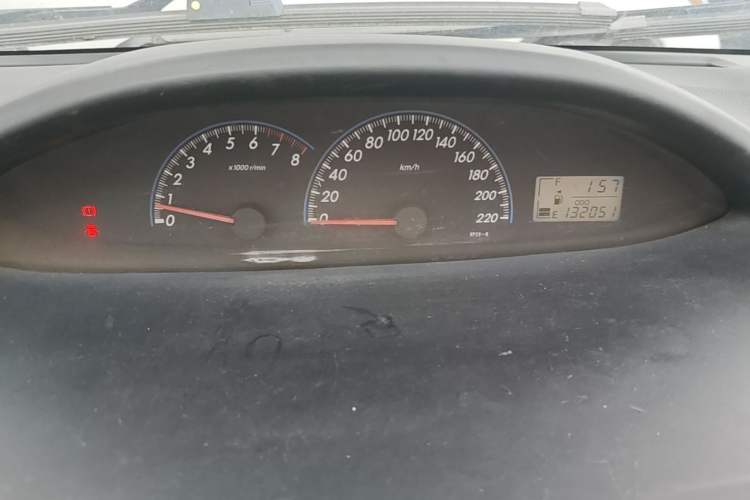 Used Toyota Vios 2008 1.6L GL-i Special Commemorative Edition MT Odometer Close Up