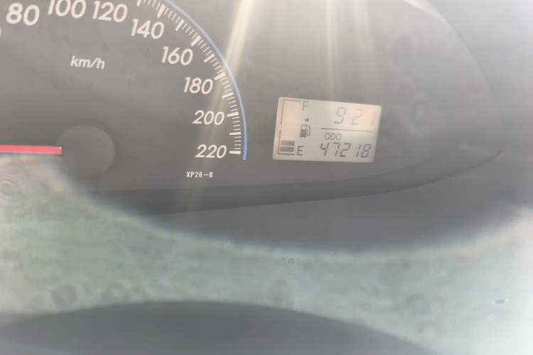 Used Toyota Vios 2008 1.6L GL-i Special Commemorative Edition MT Odometer Close Up
