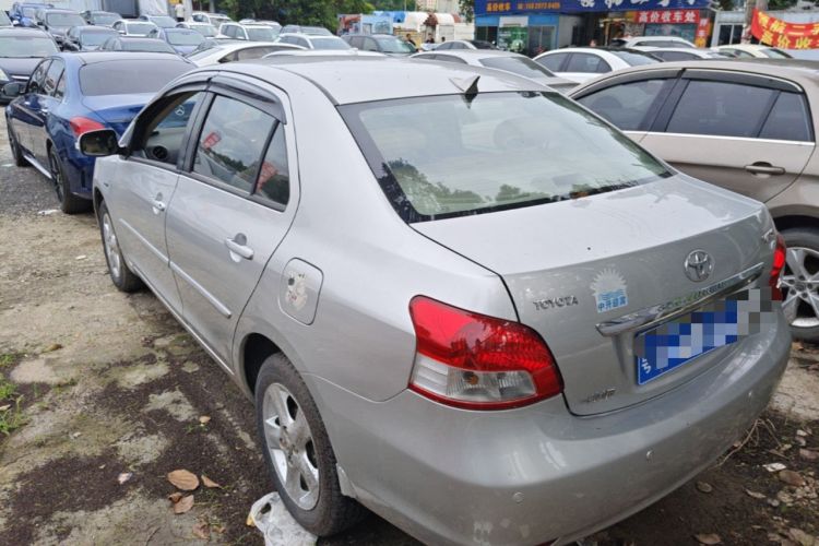 Used Toyota Vios 2008 1.6L GL-i Special Edition AT Rear Left 45 Deg