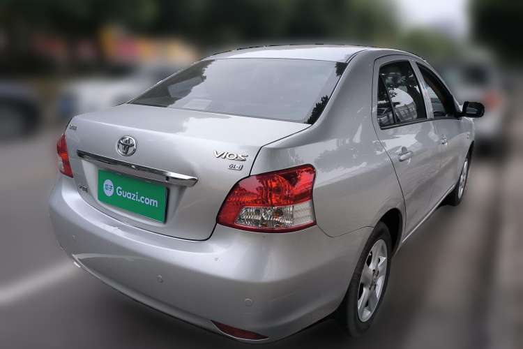 Used Toyota Vios 2008 1.3L GL-i Special Edition AT Rear Right 45 Deg