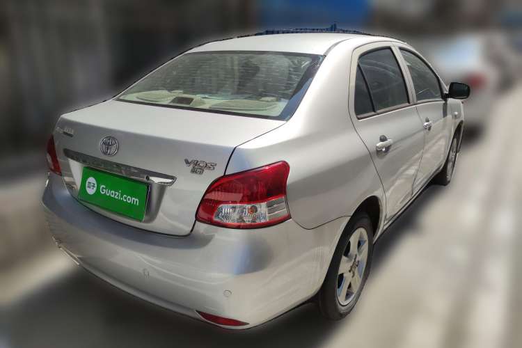 Used Toyota Vios 2008 1.3L GL-i AT Rear Right 45 Deg