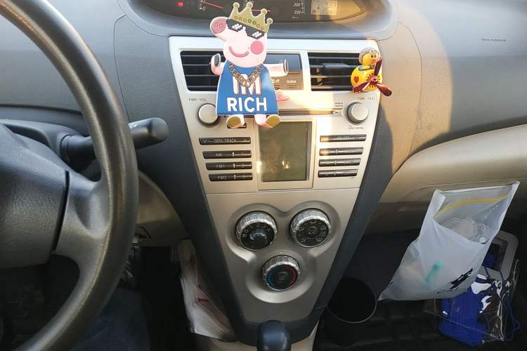 Used Toyota Vios 2008 1.3L GL-i Special Edition AT Audio And AC Panel