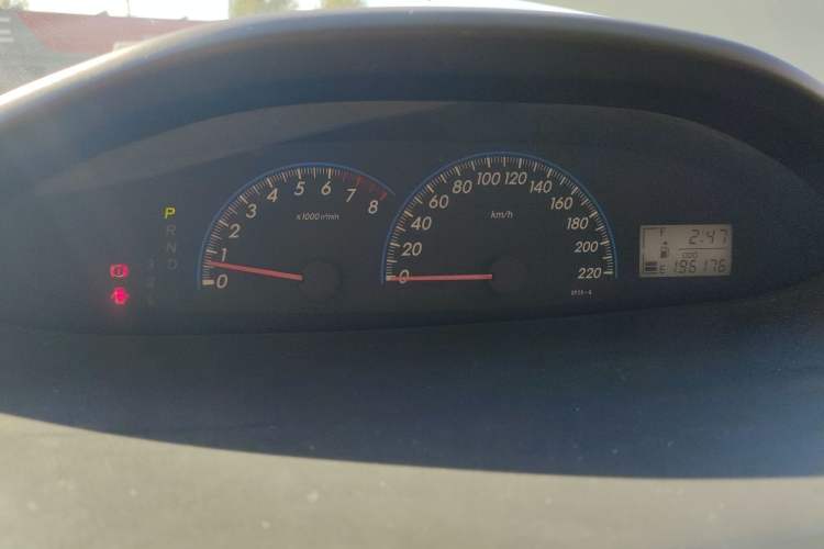 Used Toyota Vios 2008 1.6L GL-i AT Instrument Cluster