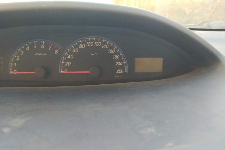 Used Toyota Vios 2008 1.6L GL-i Special Edition AT Odometer Close Up