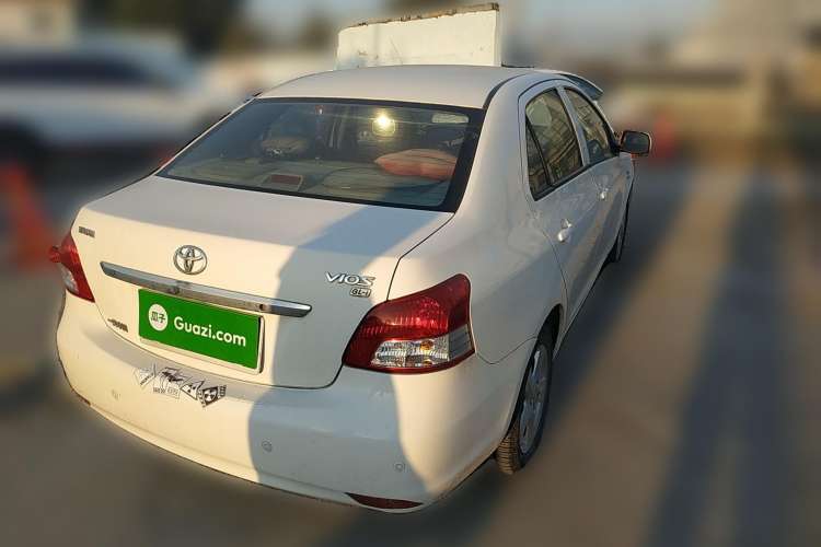 Used Toyota Vios 2008 1.3L GL-i Special Edition AT Rear Right 45 Deg