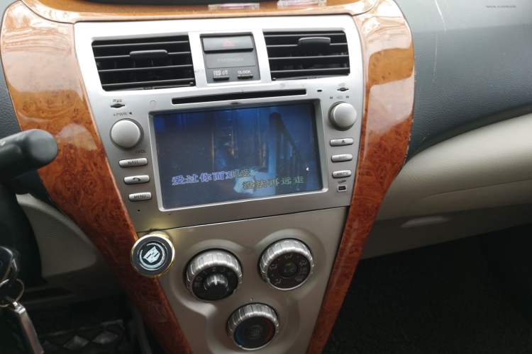 Used Toyota Vios 2008 1.6L GL-i AT Audio And AC Panel