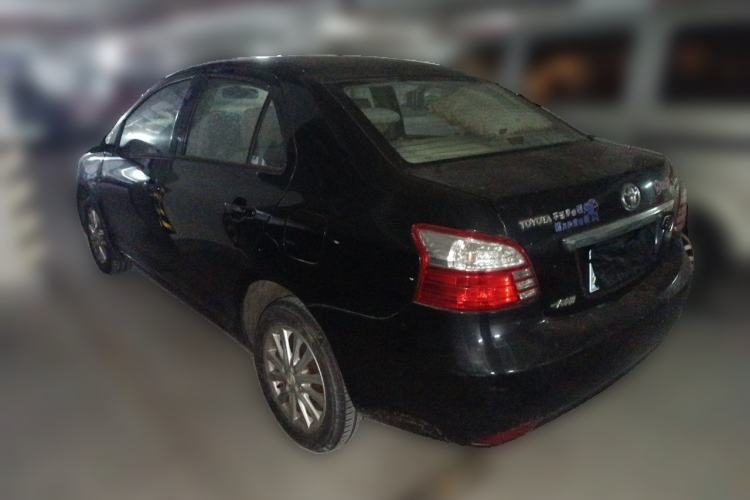 Used Toyota Vios 2010 1.3L GL-i Standard Edition MT Rear Left 45 Deg
