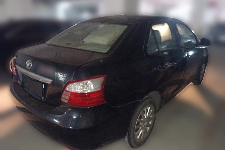Used Toyota Vios 2010 1.3L GL-i Standard Edition MT Rear Right 45 Deg