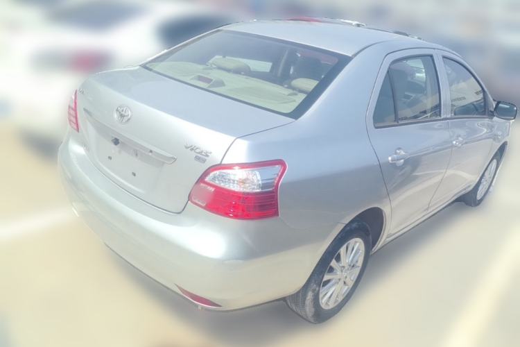 Used Toyota Vios 2010 1.3L GL-i Standard Edition MT Rear Right 45 Deg