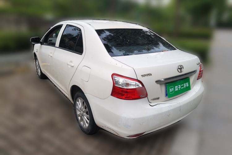 Used Toyota Vios 2010 1.3L GL-i AT Rear Left 45 Deg