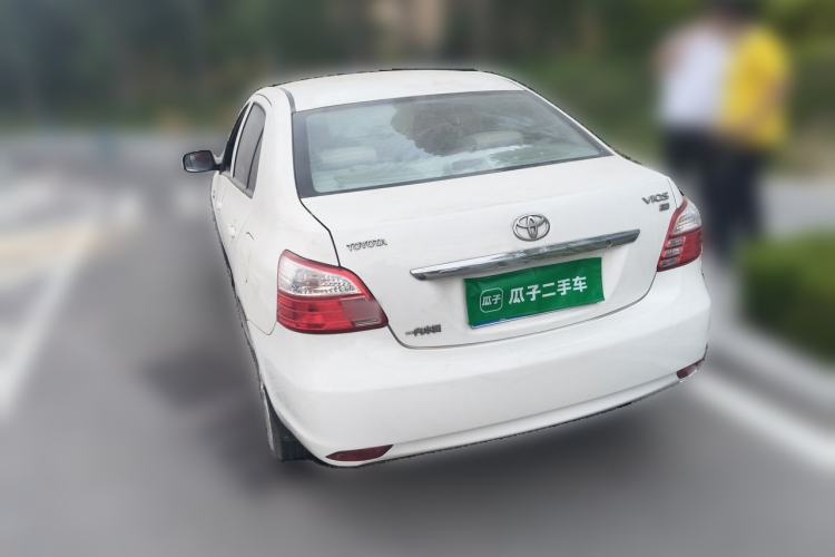 Used Toyota Vios 2010 1.3L GL-i MT Rear Left 45 Deg