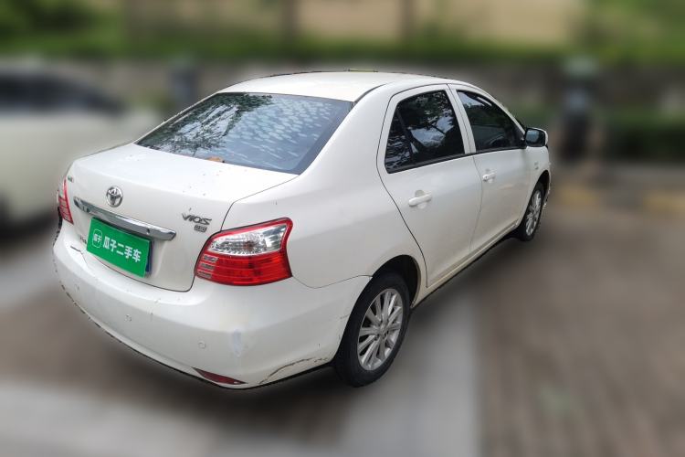 Used Toyota Vios 2010 1.3L GL-i AT Rear Right 45 Deg