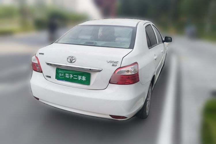 Used Toyota Vios 2010 1.3L GL-i MT Rear Right 45 Deg