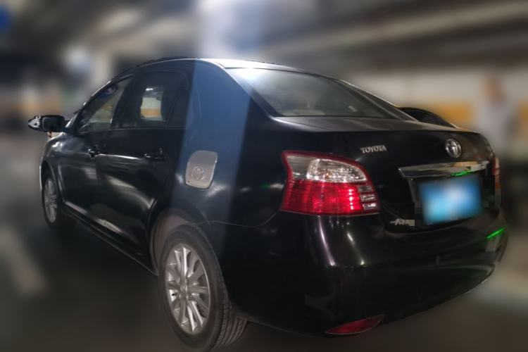 Used Toyota Vios 2011 1.6L GL-i Sunroof Edition MT Rear Left 45 Deg