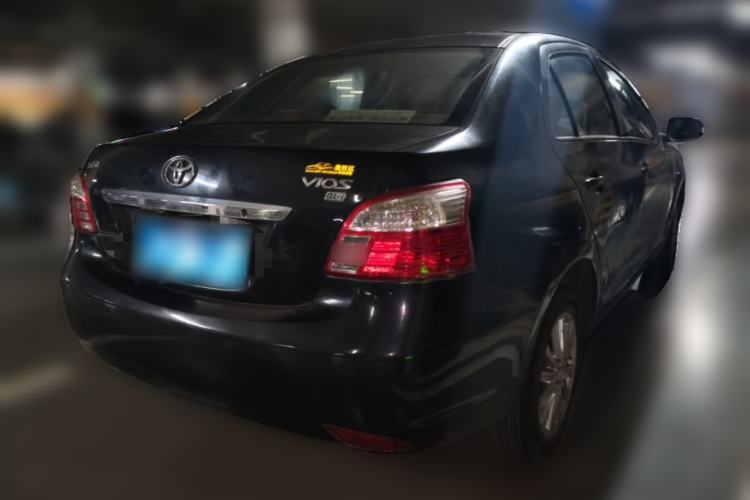 Used Toyota Vios 2011 1.6L GL-i Sunroof Edition MT Rear Right 45 Deg