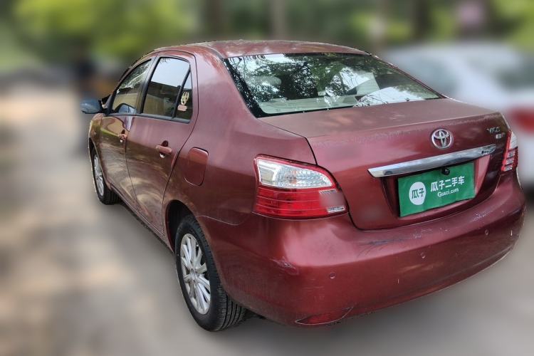 Used Toyota Vios 2011 1.6L GL-i Sunroof Version AT Rear Left 45 Deg