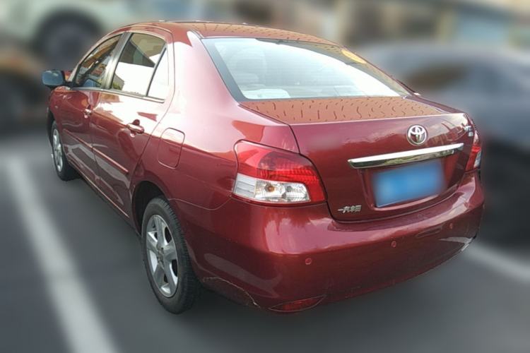 Used Toyota Vios 2011 1.6L GL-i Sunroof Version AT Rear Left 45 Deg