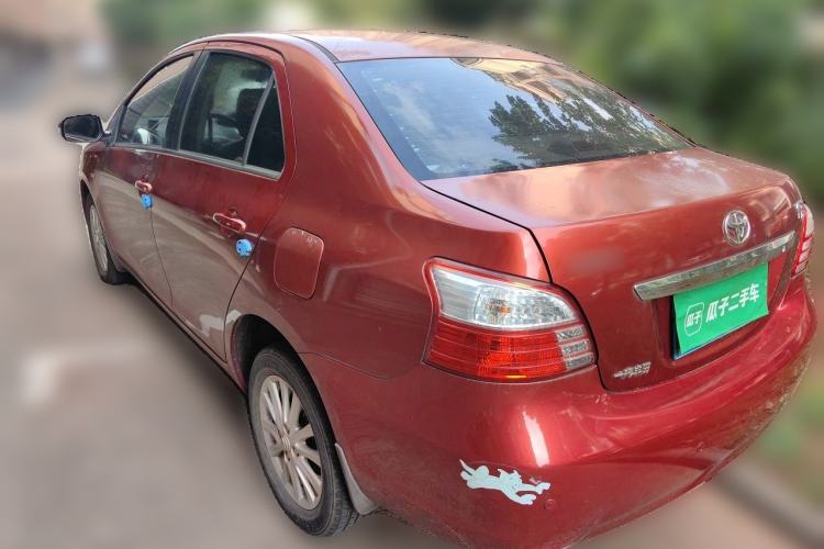 Used Toyota Vios 2011 1.6L GL-i Sunroof Version AT Rear Left 45 Deg