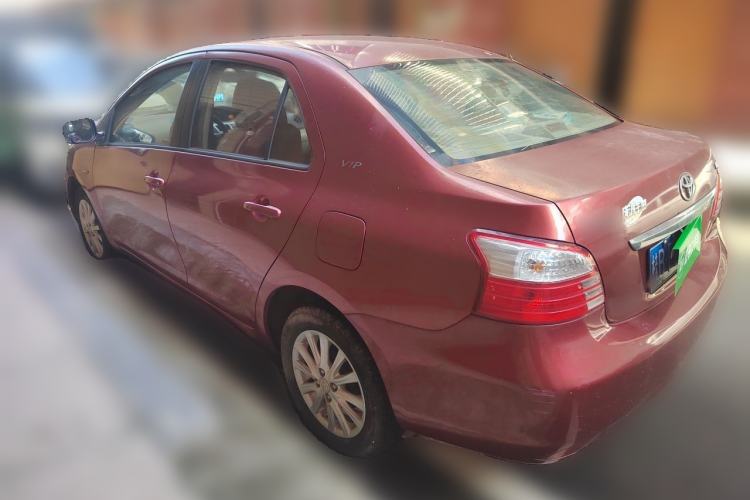 Used Toyota Vios 2011 1.6L GL-i Sunroof Version AT Rear Left 45 Deg