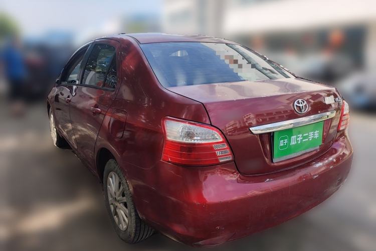 Used Toyota Vios 2011 1.6L GL-i Sunroof Version AT Rear Left 45 Deg