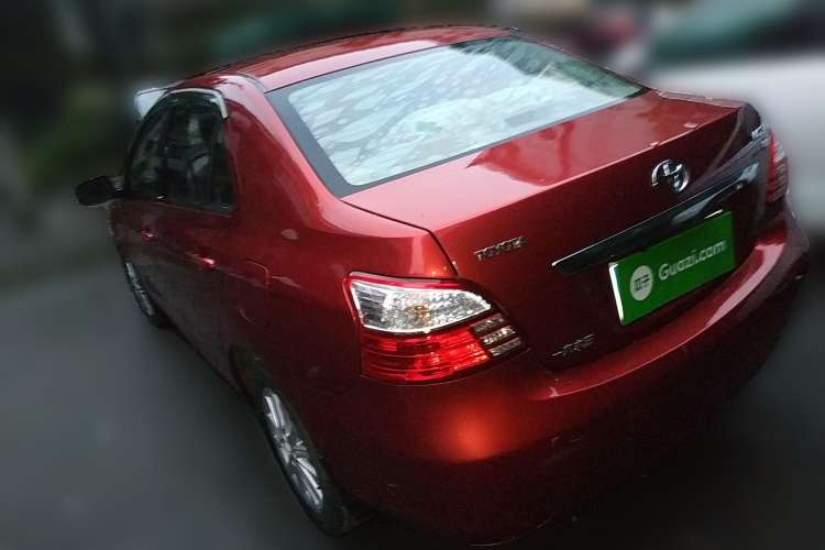 Used Toyota Vios 2011 1.6L GL-i Sunroof Version AT Rear Left 45 Deg