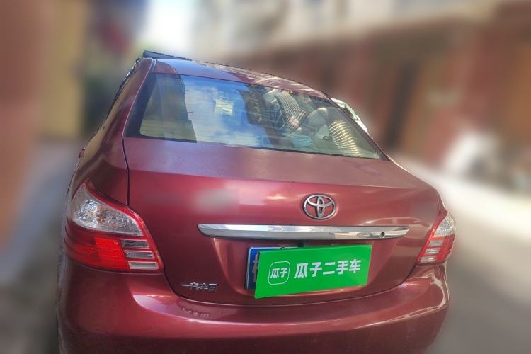 Used Toyota Vios 2011 1.6L GL-i Sunroof Version AT Rear