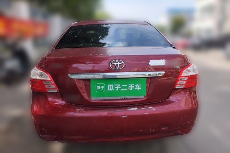 Used Toyota Vios 2011 1.6L GL-i Sunroof Version AT Rear