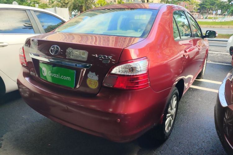 Used Toyota Vios 2011 1.6L GL-i Sunroof Version AT Rear Right 45 Deg