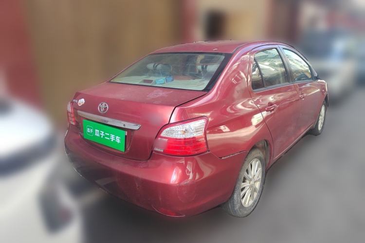 Used Toyota Vios 2011 1.6L GL-i Sunroof Version AT Rear Right 45 Deg