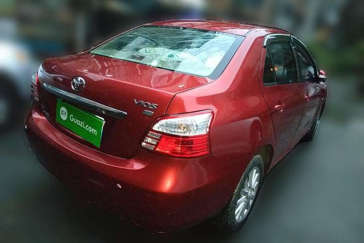 Used Toyota Vios 2011 1.6L GL-i Sunroof Version AT Rear Right 45 Deg