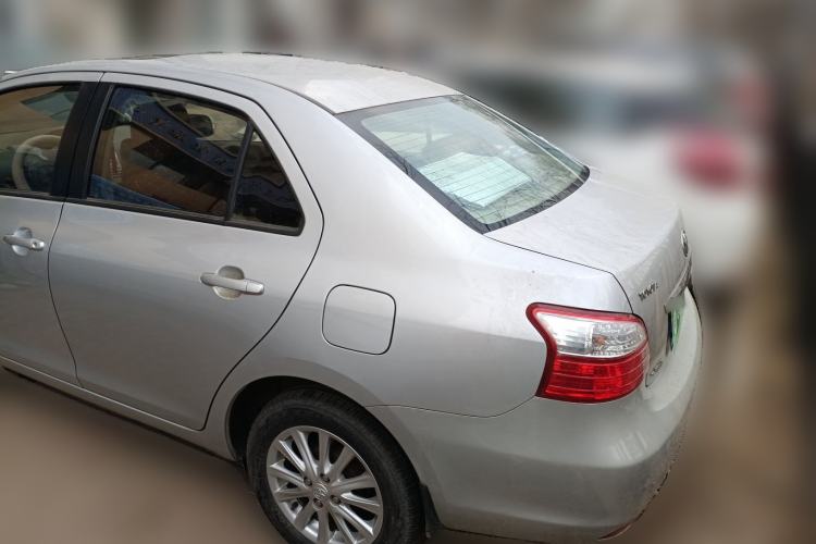 Used Toyota Vios 2011 1.6L GL-i Sunroof Version AT Rear Left 45 Deg