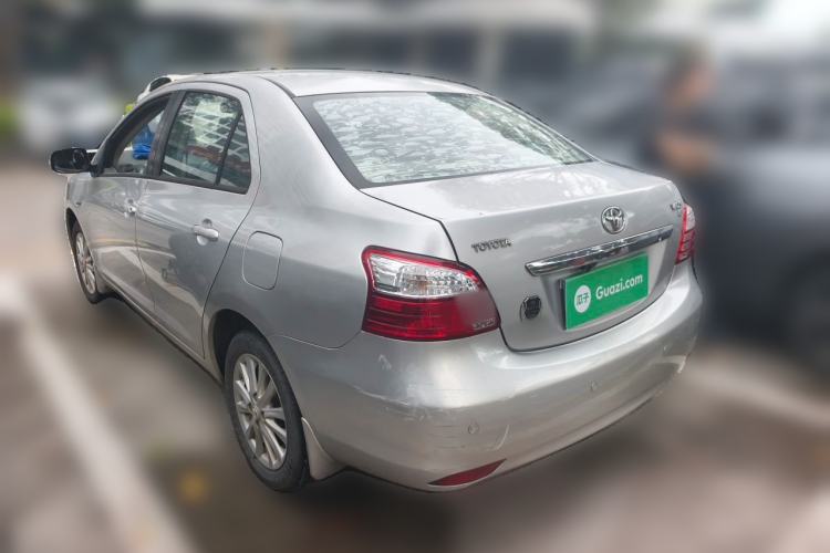 Used Toyota Vios 2011 1.6L GL-i Sunroof Version AT Rear Left 45 Deg