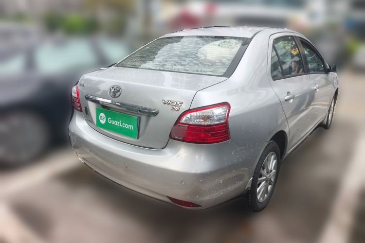 Used Toyota Vios 2011 1.6L GL-i Sunroof Version AT Rear Right 45 Deg