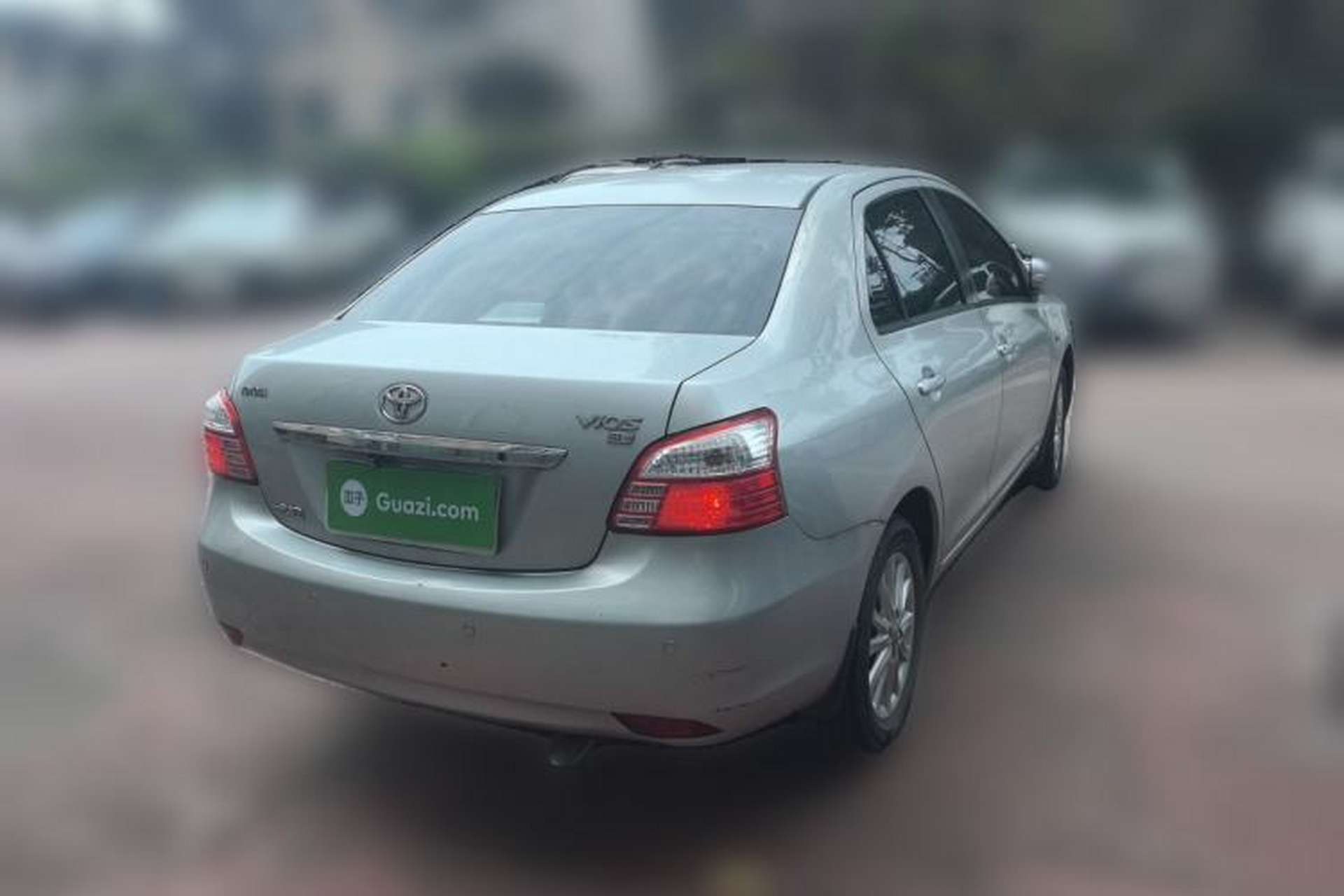 Used Toyota Vios 2011 1.6L GL-i Sunroof Version AT Rear Right 45 Deg