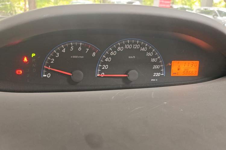 Used Toyota Vios 2011 1.6L GL-i Sunroof Version AT Instrument Cluster